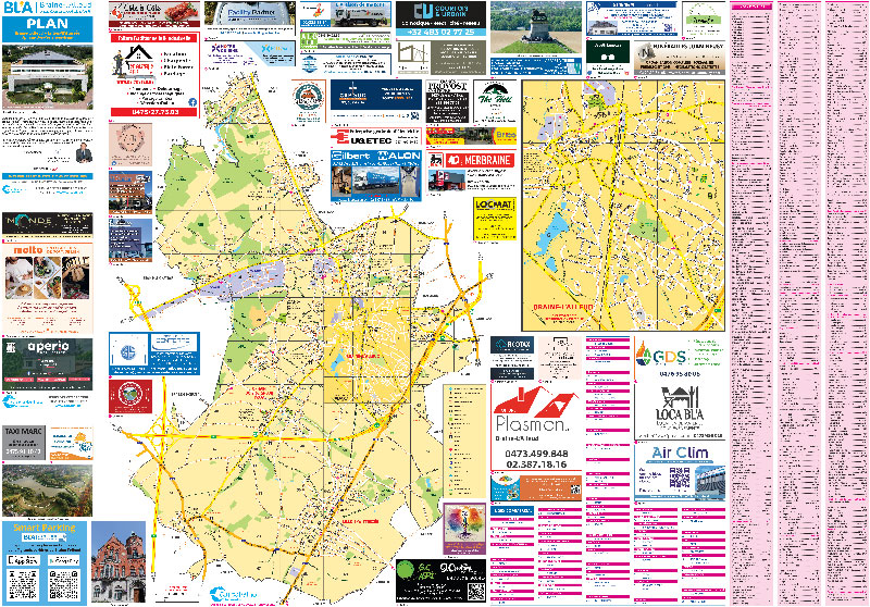 Braine l'Alleud Plan de Braine l'Alleud