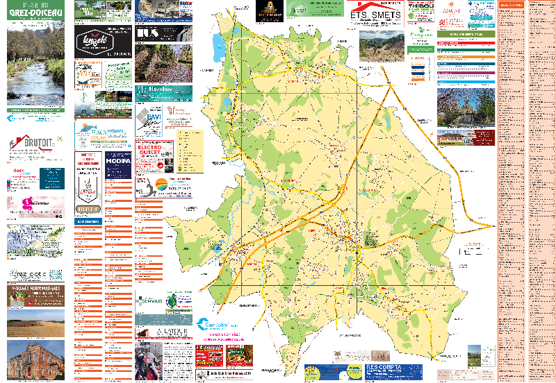 Grez-doiceau Plan de Grez-doiceau