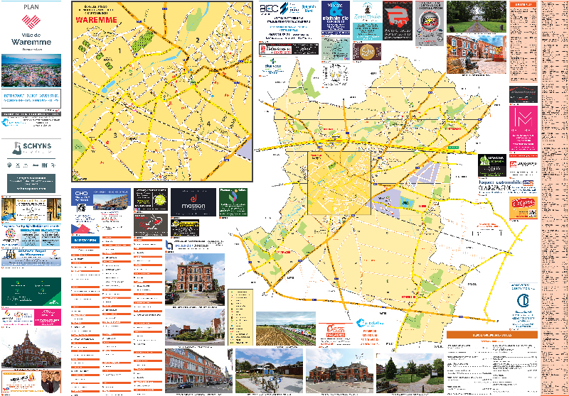 waremme Carte de Waremme